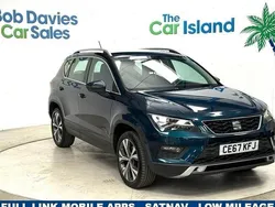 Blue Used 2017 Seat Ateca Ecomotive SUV | £11,400 (Fair price)