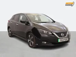 Black Used 2021 Nissan Leaf Hatchback | £9,895 (Fair price)