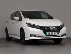 White Used 2023 Nissan Leaf Tekna Hatchback | £12,498 (A bit pricey)