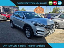 Silver Used 2017 Hyundai Tucson SE SUV | £9,688 (Fair price)