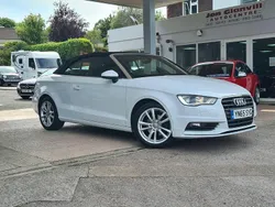White Used 2015 Audi A3 Cabriolet Sport Cabriolet | £8,495 (Fair price)