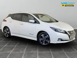 White Used 2020 Nissan Leaf N-Connecta Hatchback | £7,995 (Good price)