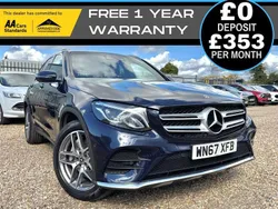 Blue Used 2017 Mercedes GLC350 AMG line SUV | £17,990 (Fair price)