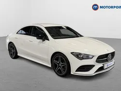 White Used 2022 Mercedes CLA180 Executive Sedan | £24,699 (Fair price)