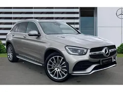 Silver Used 2021 Mercedes GLC300e AMG Line Premium SUV | £30,647 (Fair price)