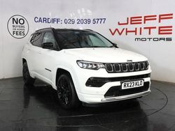 White/black Used 2023 Jeep Compass SUV | £19,988 (Fair price)