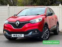 Red Used 2018 Renault Kadjar Signature SUV | £7,595 (Fair price)