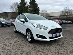White Used 2015 Ford Fiesta Zetec Hatchback | £2,195