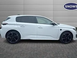 White Used 2024 Peugeot e-308 GT Hatchback | £24,727 (A bit pricey)