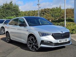Brilliant silver metallic Used 2023 Skoda Scala Monte Carlo Hatchback | £17,995 (Fair price)