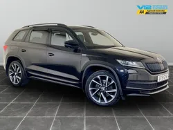 Black Used 2018 Skoda Kodiaq SportLine SUV | £19,995 (Good price)