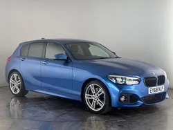 Blue Used 2018 BMW 118 Efficient Dynamics Hatchback | £16,350 (Fair price)