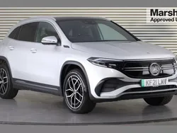 Silver Used 2021 Mercedes EQA250 AMG Line Premium SUV | £23,305 (Fair price)
