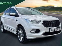 White Used 2019 Ford Kuga Vignale SUV | £16,395 (Fair price)