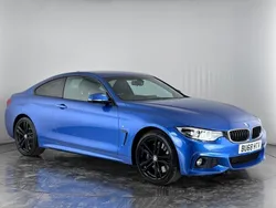 Blue Used 2018 BMW 430 M Sport Coupe | £17,800 (Fair price)