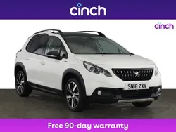 White Used 2018 Peugeot 2008 GT-line SUV | £10,449 (A bit pricey)