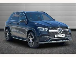 Black Used 2023 Mercedes GLE400 AMG line SUV | £53,659 (Fair price)