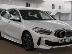 White Used 2023 BMW 118 M Sport Hatchback | £18,491 (Fair price)