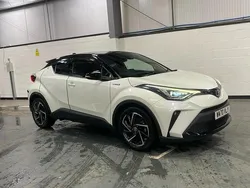 White Used 2021 Toyota C-HR SUV | £25,498 (Expensive)