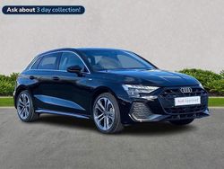 Black Used 2025 Audi A3 S-Line Hatchback | £29,668 (A bit pricey)