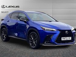 Sonic white Used 2023 Lexus NX450h+ Sport Line SUV | £44,195 (Fair price)