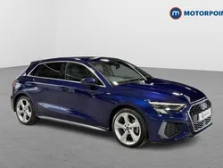 Blue Used 2022 Audi A3 S-Line Hatchback | £21,199 (Fair price)