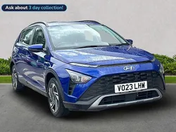 Blue Used 2023 Hyundai Bayon SE SUV | £12,597 (Fair price)