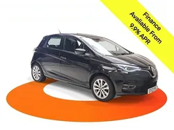 Black Used 2021 Renault Zoe Iconic Hatchback | £7,295 (Good price)