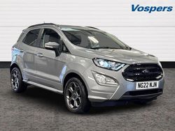 Silver Used 2022 Ford Ecosport ST-Line SUV | £13,400 (Fair price)