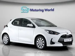 White Used 2022 Toyota Yaris Hybrid Hatchback | £14,300 (Super price)