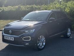 Blue Used 2020 VW T-Roc SEL SUV | £15,800 (Good price)