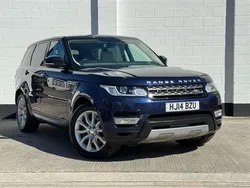 Blue Used 2014 Land Rover Range Rover Sport HSE SUV | £12,990 (Fair price)