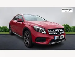 Red Used 2018 Mercedes GLA200 AMG Line Premium Plus SUV | £20,532 (Expensive)