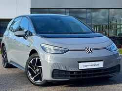 Moonstone grey black Used 2022 VW ID.3 Pro Hatchback | £15,470 (Good price)