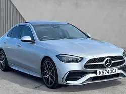 Silver Used 2024 Mercedes C220 AMG Line Premium Sedan | £38,683