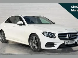 White Used 2019 Mercedes E220 AMG line Sedan | £19,833 (Good price)