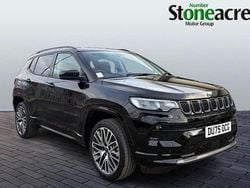 Black New 2025 Jeep Compass SUV | £29,000