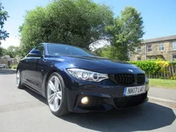 Blue Used 2017 BMW 420 M Sport Coupe | £13,885 (Fair price)