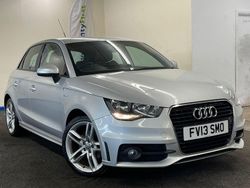 Silver Used 2013 Audi A1 Sportback S-Line Hatchback | £8,395 (Fair price)