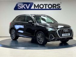 Black Used 2019 Audi Q3 S-Line SUV | £18,615 (Fair price)