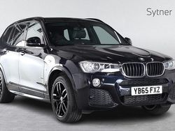 Black Used 2015 BMW X3 M Sport SUV | £16,500 (Fair price)