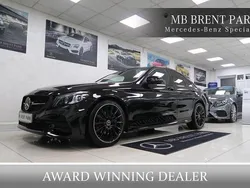 Black Used 2020 Mercedes C220 AMG line Sedan | £20,000 (Fair price)