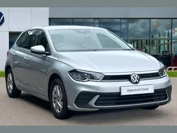 Silver Used 2022 VW Polo Life Hatchback | £14,398 (Good price)