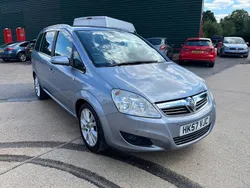 Silver Used 2008 Vauxhall Zafira Design Edition MPV | £2,000 (Fair price)