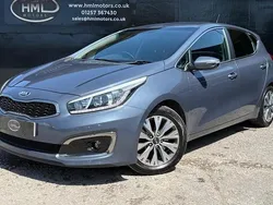 Blue Used 2016 Kia Ceed 3 Hatchback | £7,295 (Fair price)