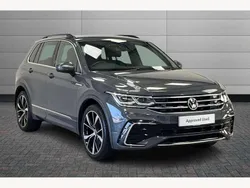 Dolphin grey Used 2021 VW Tiguan R-line SUV | £21,990 (Fair price)