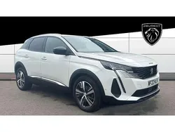 White Used 2022 Peugeot 3008 Allure Premium SUV | £17,417 (Fair price)