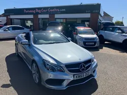 Silver Used 2016 Mercedes E220 AMG line Cabriolet | £12,995 (A bit pricey)