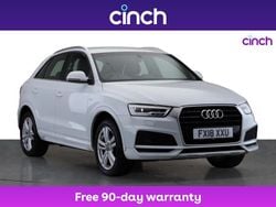 White Used 2018 Audi Q3 S-Line SUV | £15,299 (Good price)