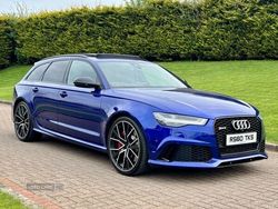 Blue Used 2018 Audi RS6 Performance Estate | £46,995 (Fair price)